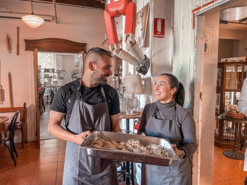 pasta making class